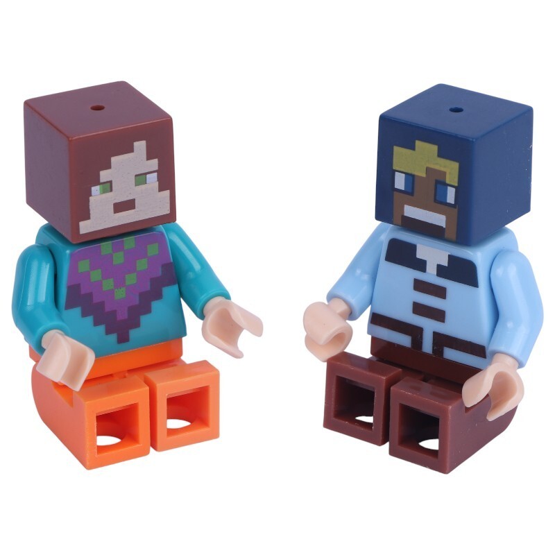 مینی فیگور شخصیت های ماینکرافت NO.4018 بسته 12 عددی