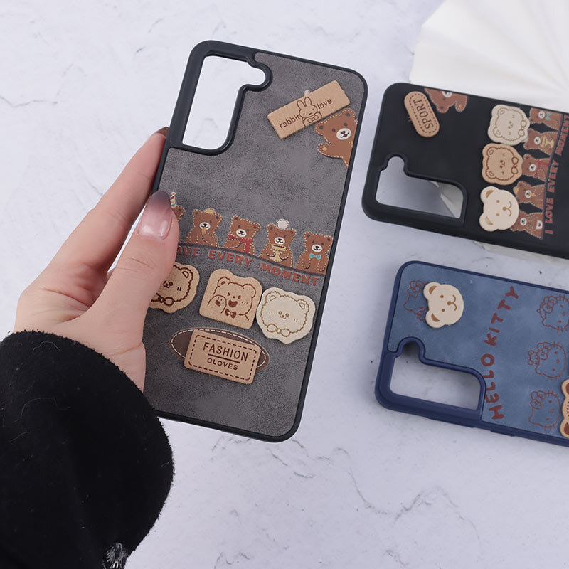 قاب چرمی طرح حیوانات برجسته