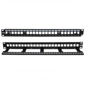 پچ پنل 24 پورت CAT6 UTP کی نت K-N1128