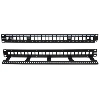 پچ پنل 24 پورت CAT6 UTP کی نت K-N1128