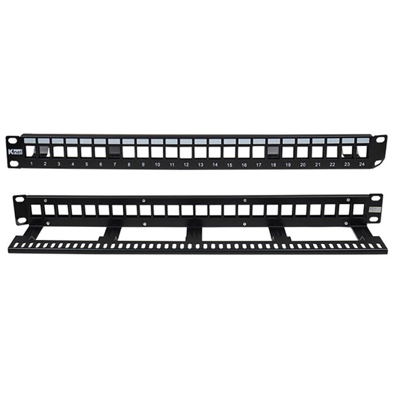 پچ پنل 24 پورت CAT6 UTP کی نت K-N1128