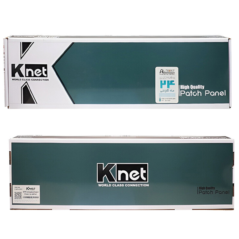 پچ پنل 24 پورت CAT6 STP کی نت K-N1129