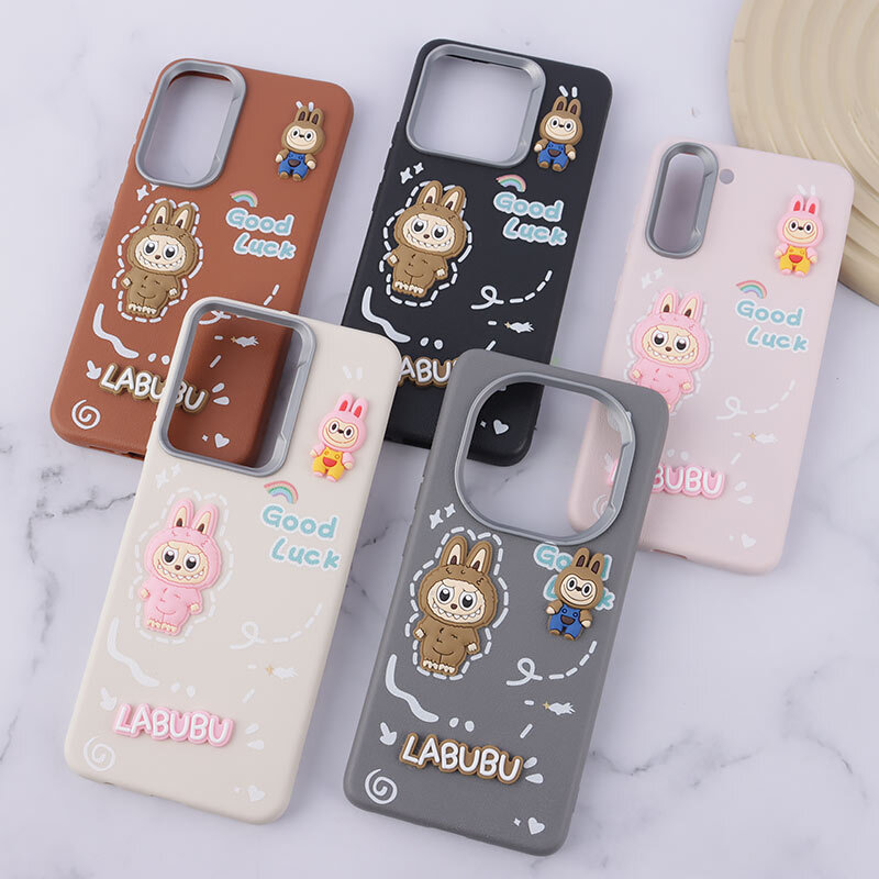 قاب Leather عروسکی طرح لبوبو