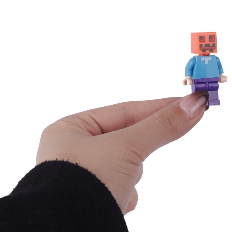 مینی فیگور شخصیت های ماینکرافت No 23203 بسته 18 عددی