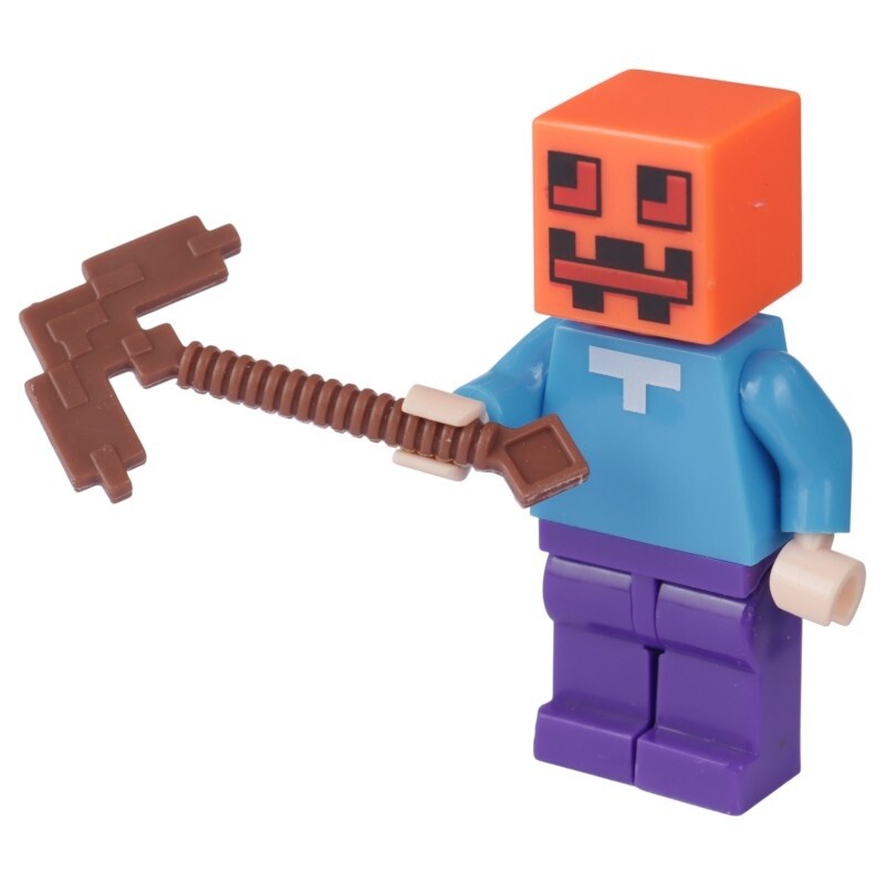 مینی فیگور شخصیت های ماینکرافت No 23203 بسته 18 عددی