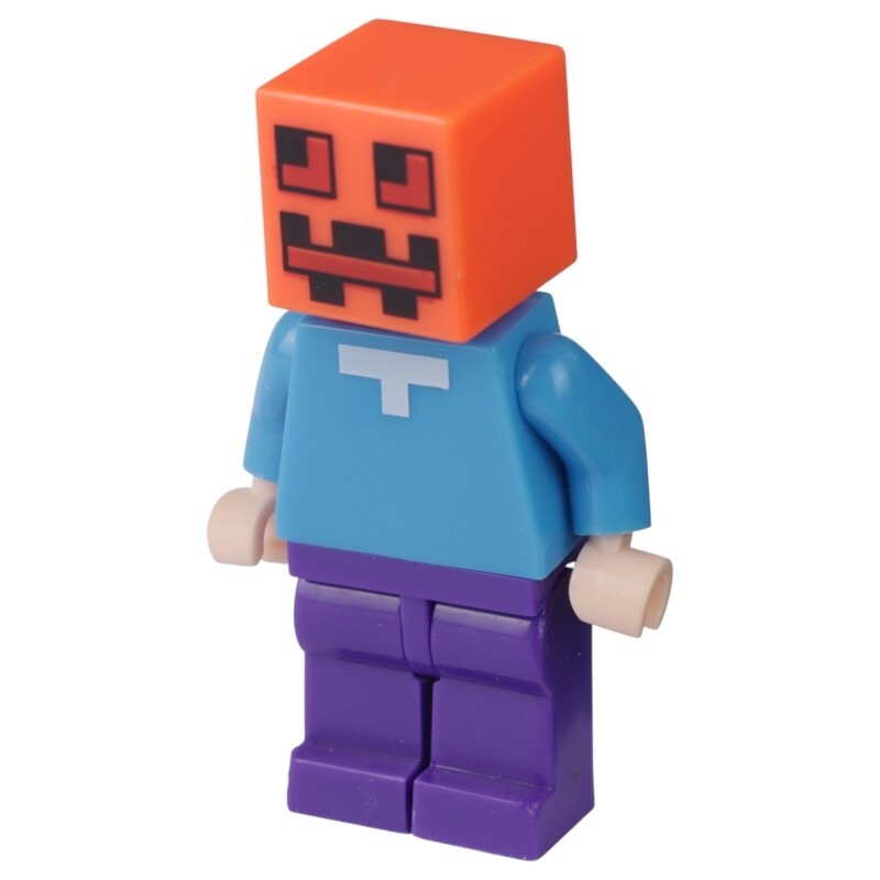 مینی فیگور شخصیت های ماینکرافت No 23203 بسته 18 عددی