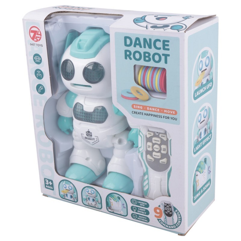 ربات کنترلی آدم آهنی Behtoys-74 0457 Toys Dance Robot کد 74