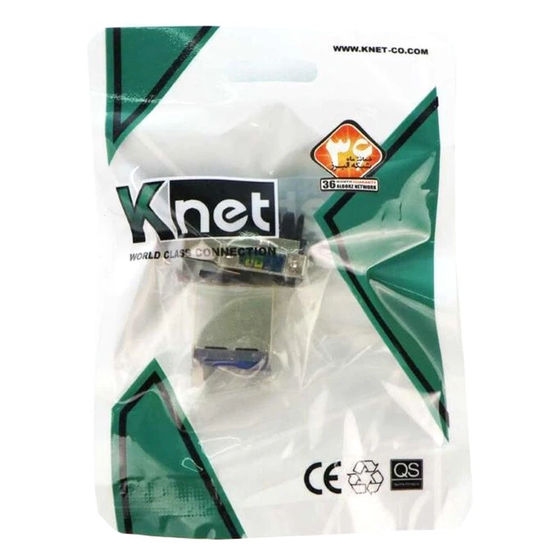 کیستون توکار 90 درجه K-net K-N1118 CAT6 STP