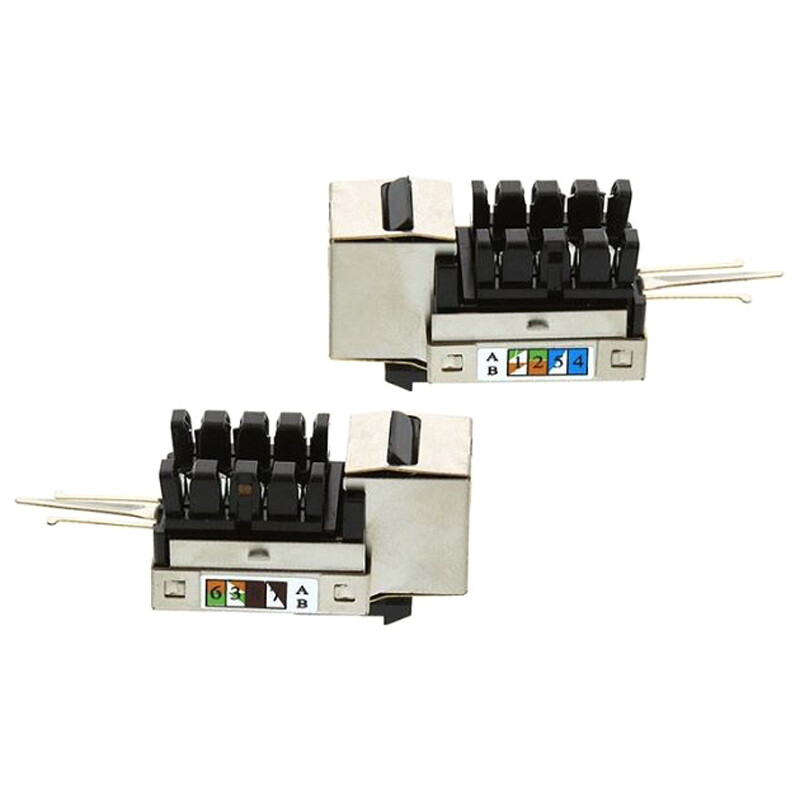 کیستون توکار 90 درجه Knet K-N1118 CAT6 STP