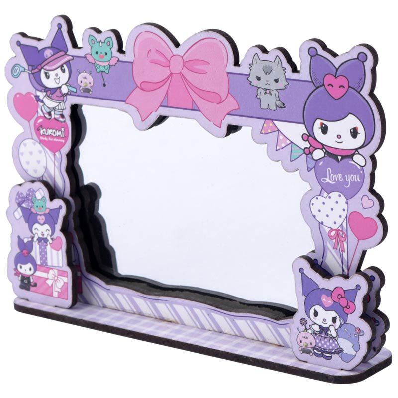 آینه رومیزی پارسام طرح کرومی