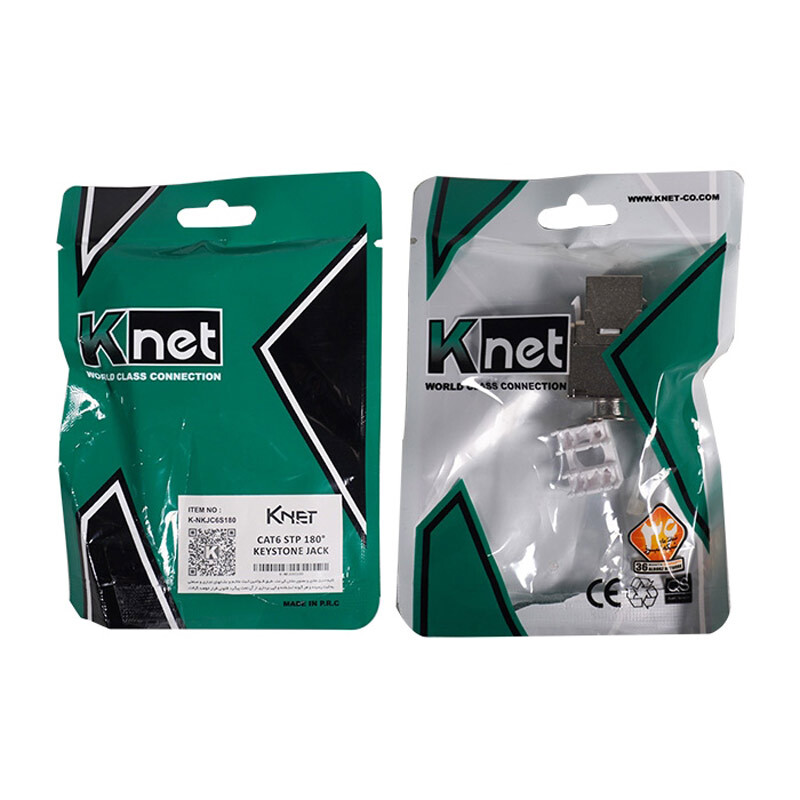 کیستون توکار 180 درجه Knet K-N1117 CAT6 STP