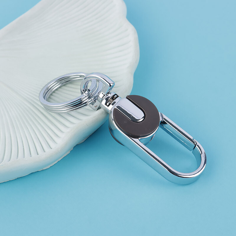 جاکلیدی فلزی دو حلقه گرد