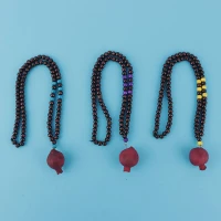 گردنبند یلدایی انار مهره چوبی