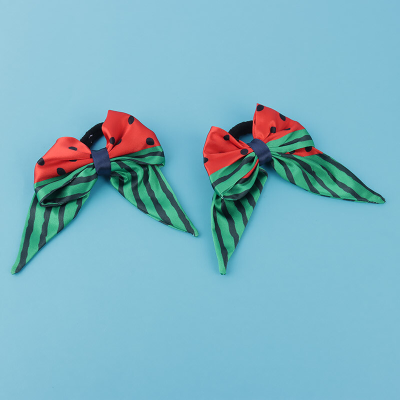 کش مو یلدایی ساتن طرح پاپیون