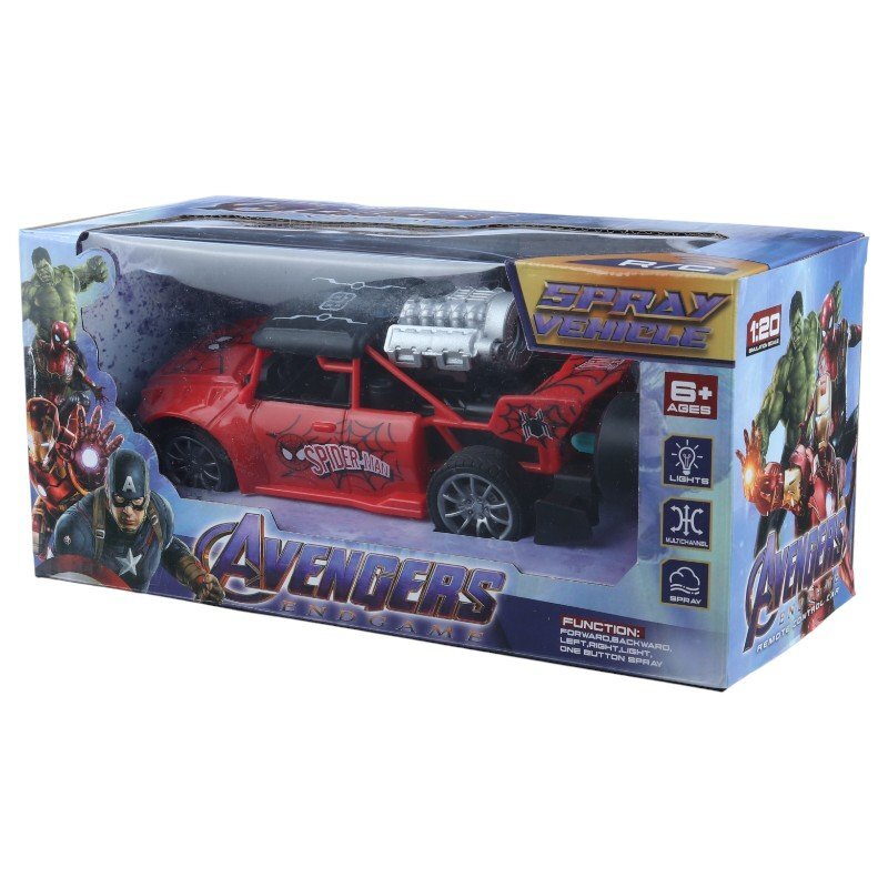 ماشین کنترلی شارژی اونجرز اسپایدرمن دودزا LU6688 Avengers کد 56