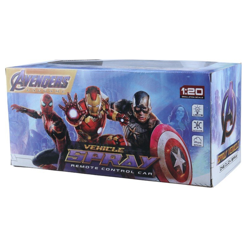 ماشین کنترلی شارژی اونجرز اسپایدرمن دودزا LU6688 Avengers کد 56