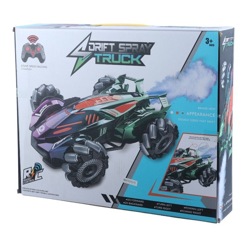 ماشین کنترلی شارژی ریسینگ دودزا جونلیدا تویز Behtoys-75 Drift Spray Truck کد 75