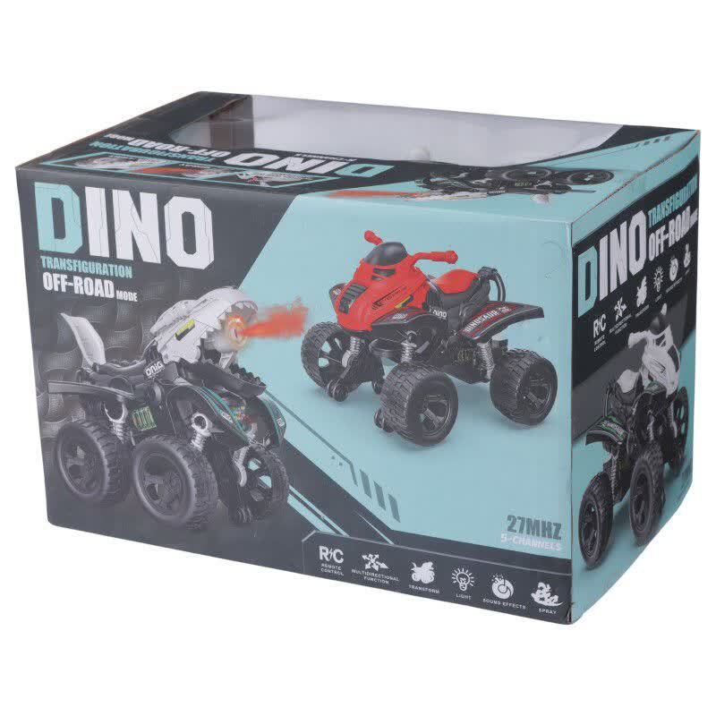 موتور کنترلی شارژی 4 چرخ تبدیل شونده دودزا Guang Chang GC169-B28 Dino کد 64