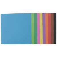 کاغذ اوریگامی 100 برگ ساده رنگی Nahal Alma