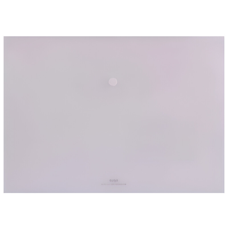 پوشه دکمه دار شفاف پاپکو A4-116B سایز A4