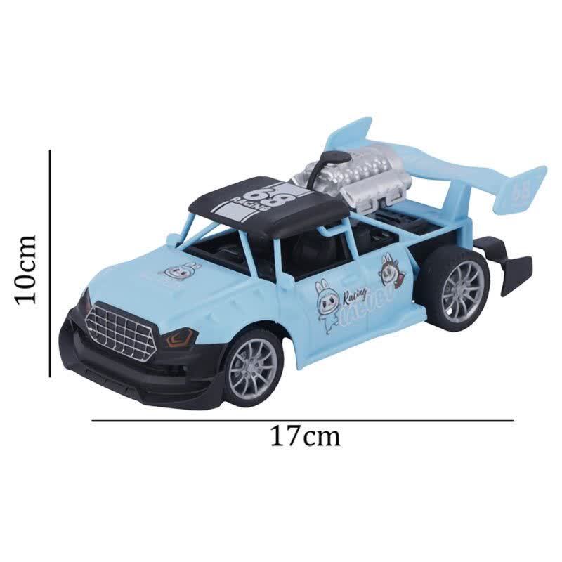 ماشین کنترلی شارژی لبوبو دودزا LU6688-17 Exciting Macaron Labubu کد 57