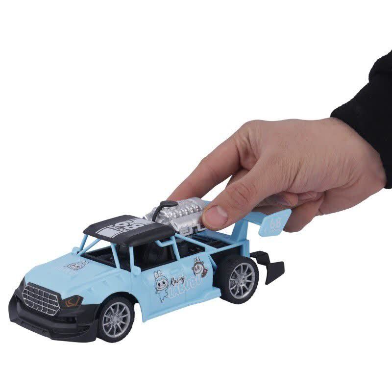 ماشین کنترلی شارژی لبوبو دودزا LU6688-17 Exciting Macaron Labubu کد 57