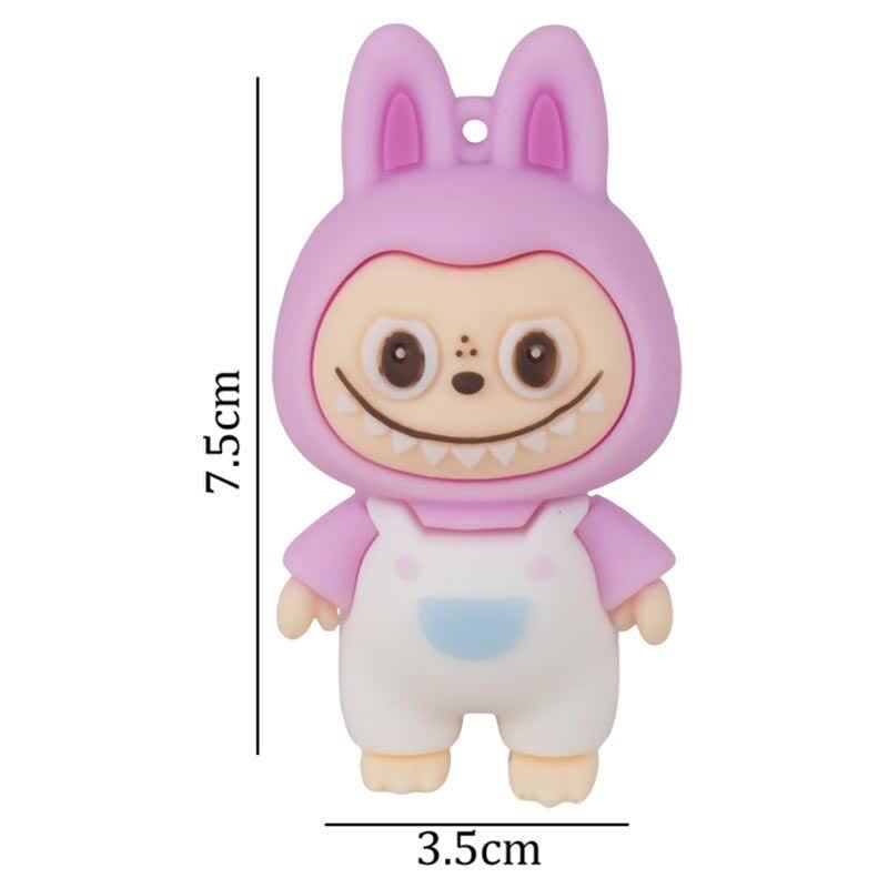 عروسک سیلیکونی لبوبو کد 13 بسته 6 عددی