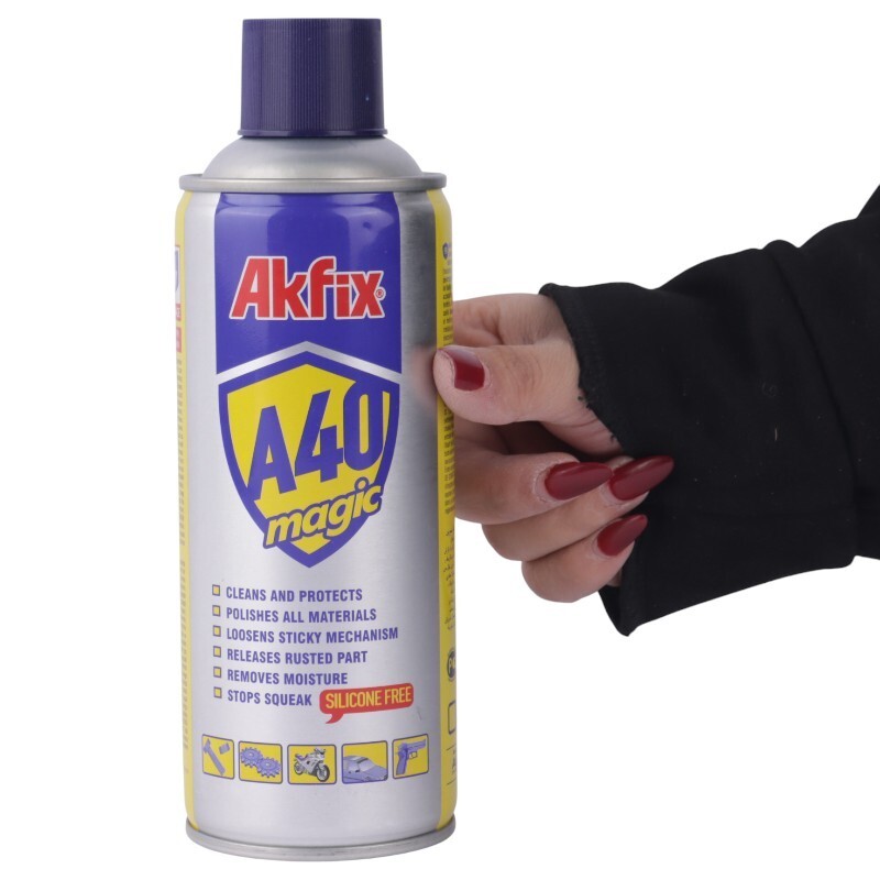 اسپری روان کننده Akfix A40 400ml