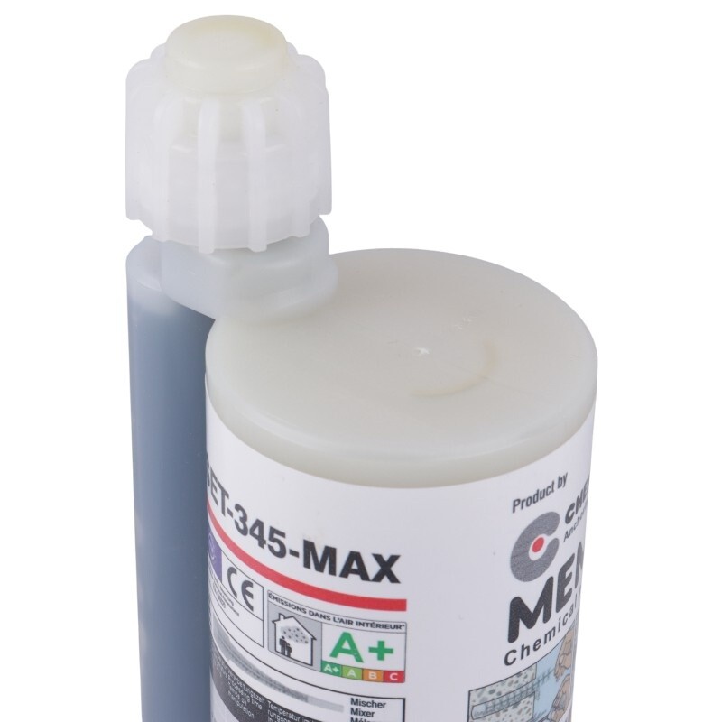 چسب کاشت میلگرد ممو مکس Set-345-Max حجم 345 میلی لیتر