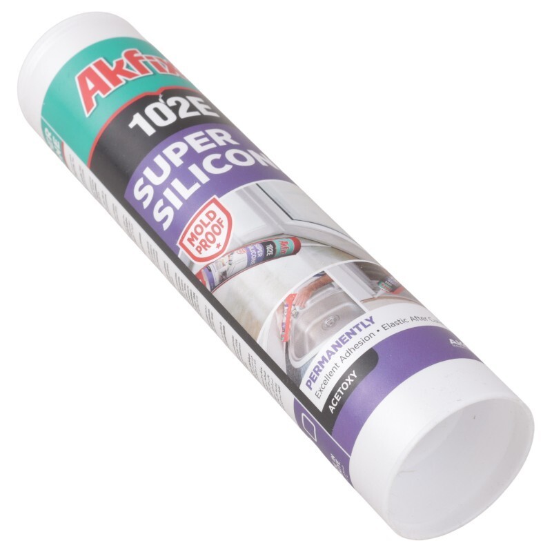 چسب سیلیکونی همه کاره آکفیکس 102E حجم 330 میلی لیتر