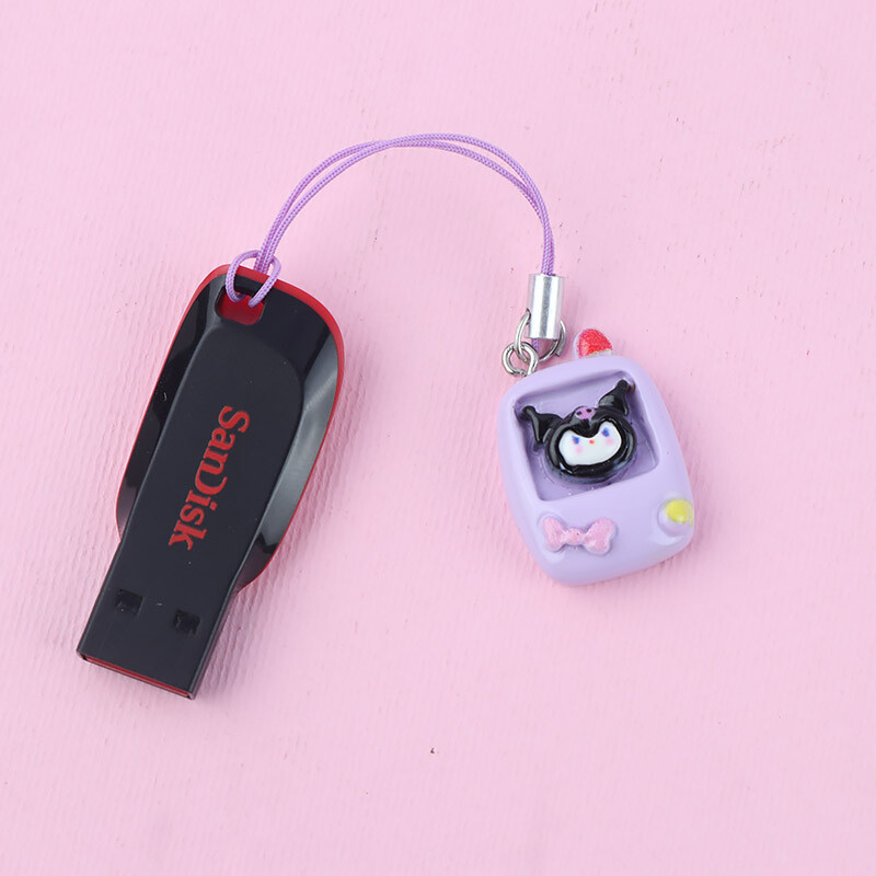 آویز فلش و موبایل طرح کرومی