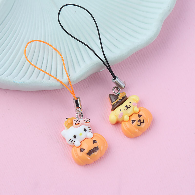 آویز فلش و موبایل طرح هالووین بسته 2 عددی