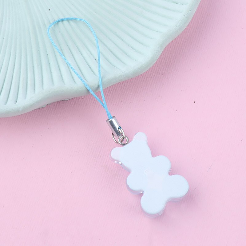 آویز فلش و موبایل طرح خرس رنگی کد 2