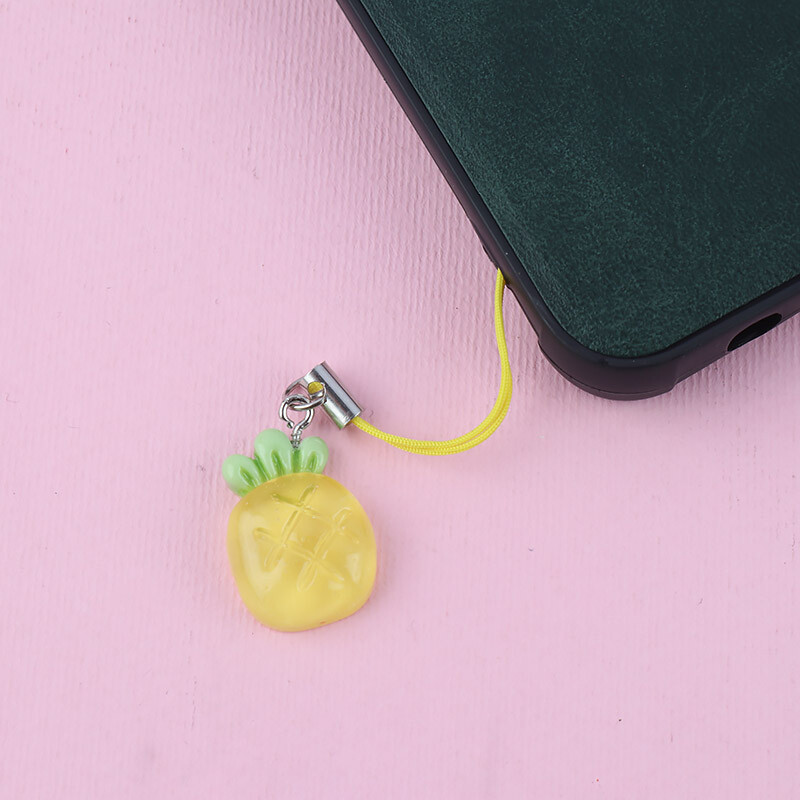 آویز فلش و موبایل طرح آناناس