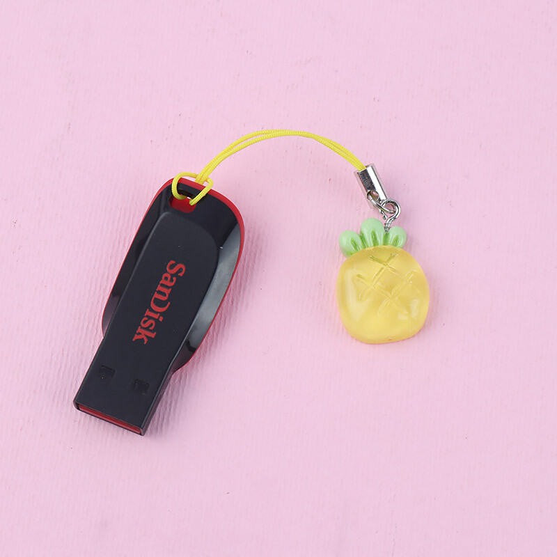 آویز فلش و موبایل طرح آناناس