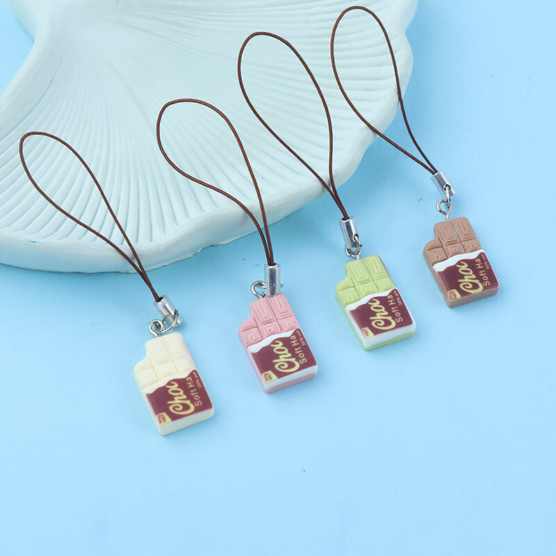 آویز فلش و موبایل طرح شکلات بسته 2 عددی