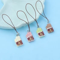 آویز فلش و موبایل طرح شکلات بسته 2 عددی