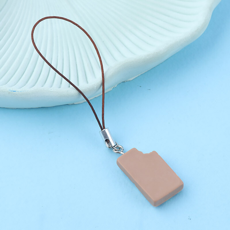 آویز فلش و موبایل طرح شکلات بسته 2 عددی