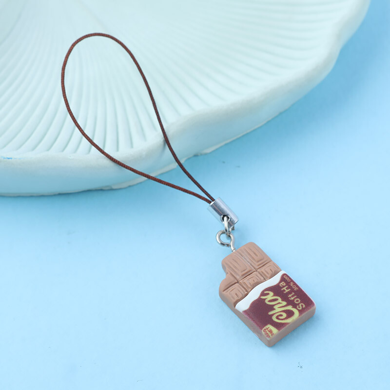 آویز فلش و موبایل طرح شکلات بسته 2 عددی