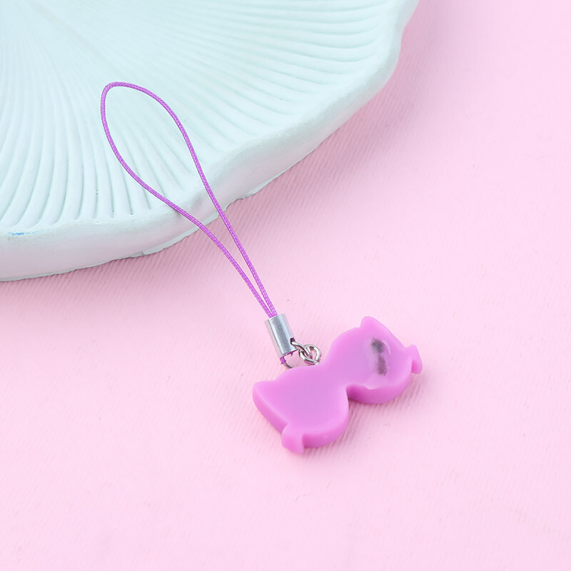 آویز فلش و موبایل طرح عینک رنگی