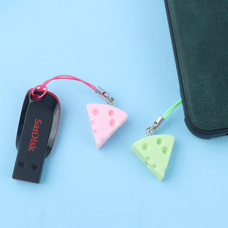 آویز فلش و موبایل پنیر رنگی