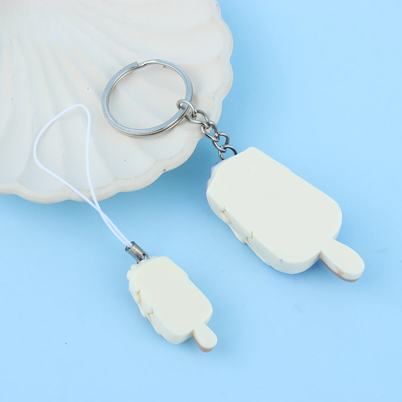 ست جاکلیدی و آویز موبایل سرامیکی بستنی