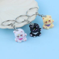 جاکلیدی سرامیکی گربه