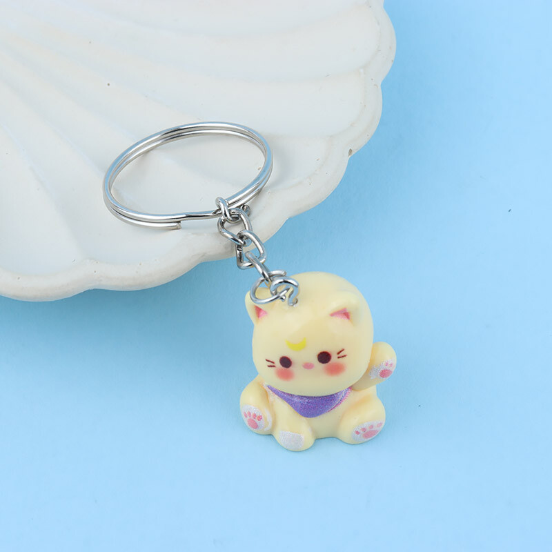 جاکلیدی سرامیکی گربه