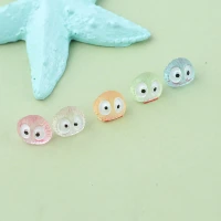 استیکر برجسته فانتزی موبایل طرح میکروب بسته 5 عددی