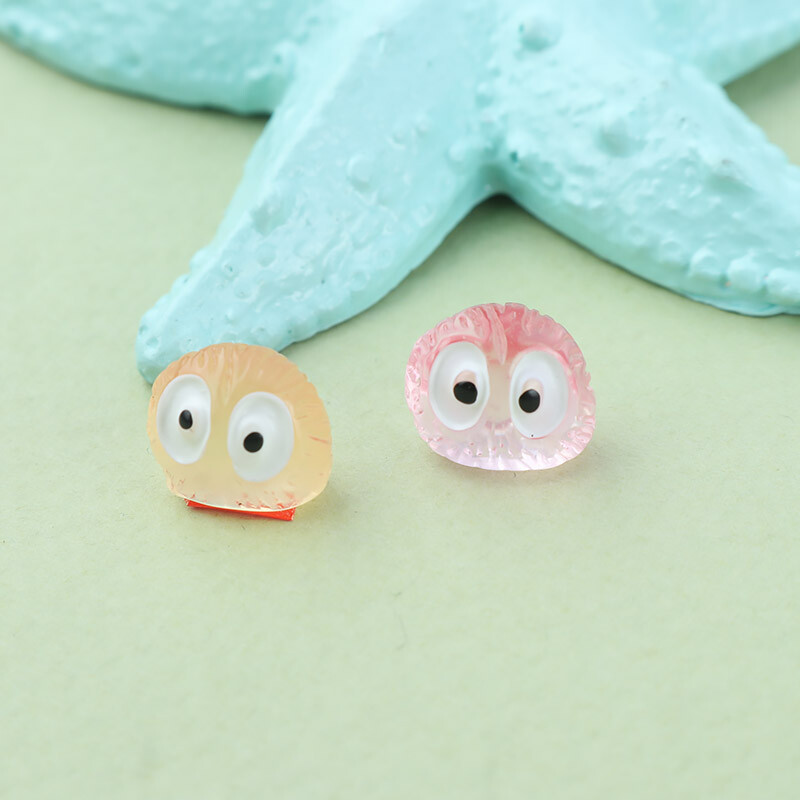 استیکر برجسته فانتزی موبایل طرح میکروب بسته 5 عددی