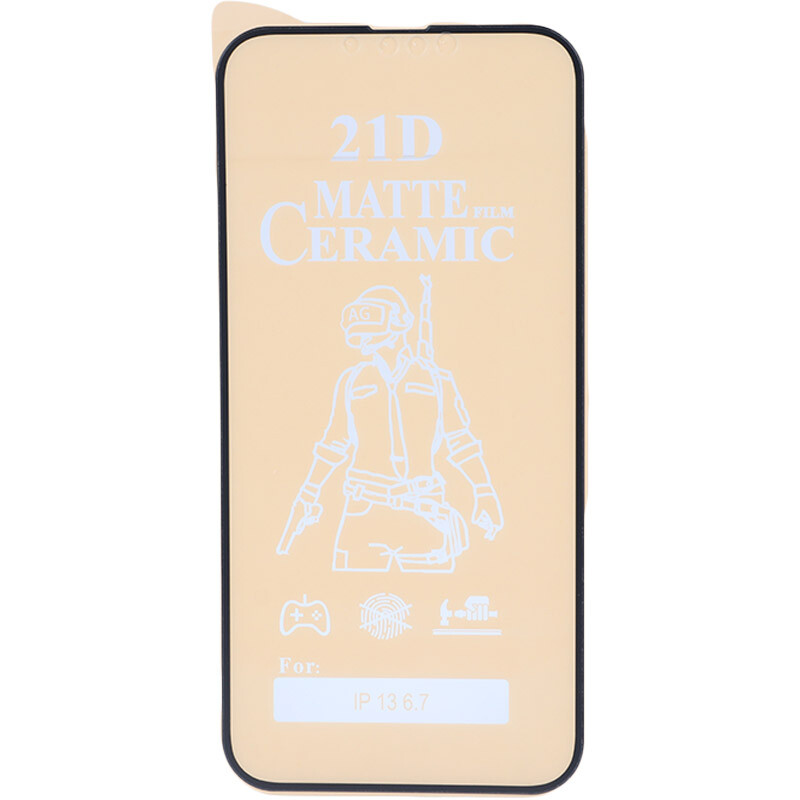 گلس سرامیکی مات آیفون iPhone 14 Plus / 13 Pro Max / 12 Pro Max