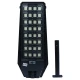 چراغ دیواری سنسوردار خورشیدی W7208-8 + ریموت کنترل