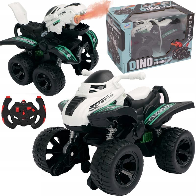 موتور کنترلی شارژی 4 چرخ تبدیل شونده دودزا Guang Chang GC169-B28 Dino کد 64