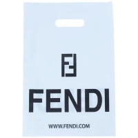 نایلون دسته دار طرح Fendi سایز 25*35 سانتی متر بسته 1 کیلویی درجه 1